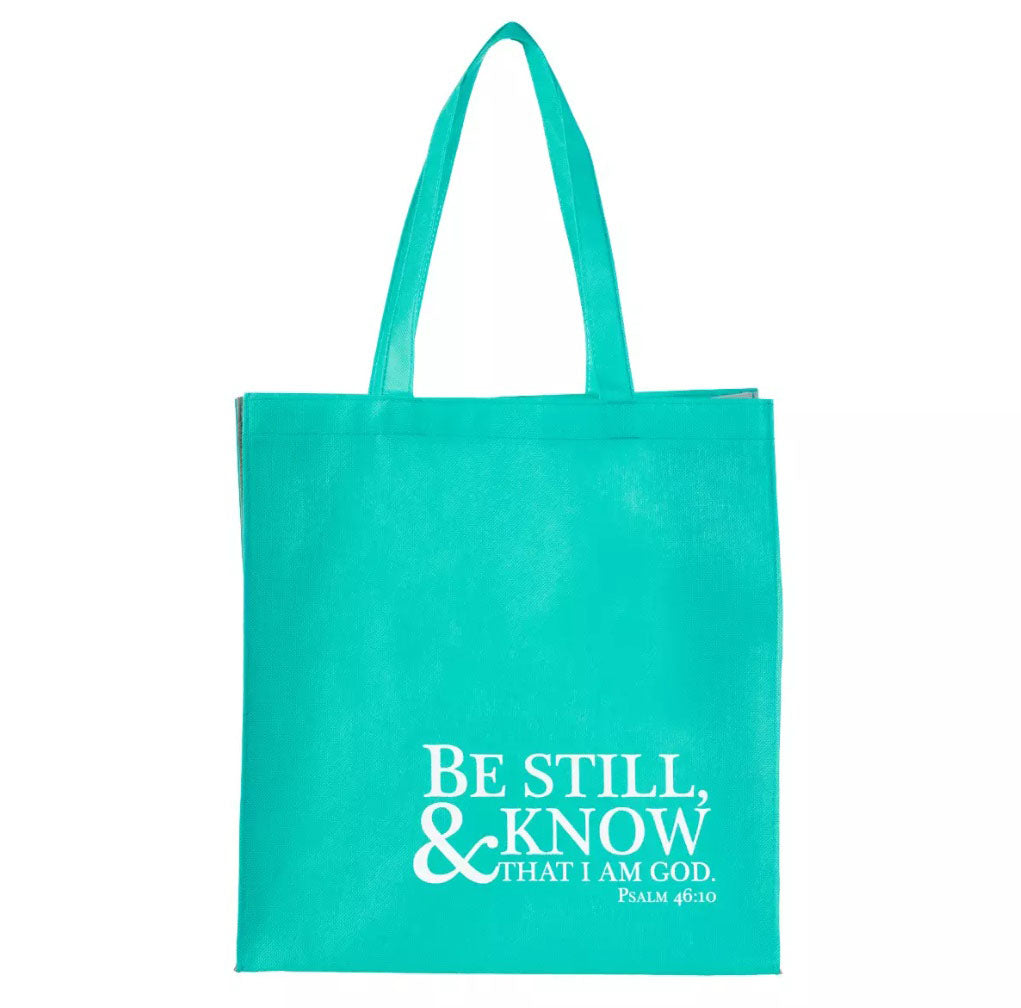 Be Still and Know Tote Bag