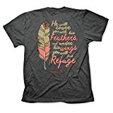 Cherished Girl Adult T-Shirt Cherished Feathers Large