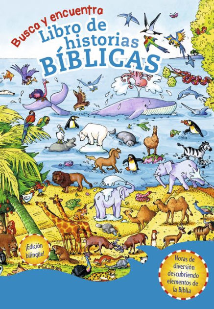 Busca y encuentra, libro de historias bíblicas