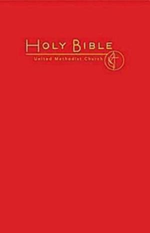 CEB Common English Pew Bible Bright Red UMC Emblem