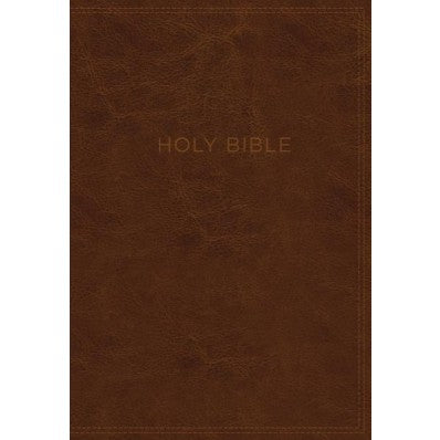 KJV Know The Word Study Bible, Black/Brown, Red Letter Ed.