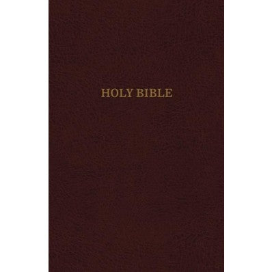 KJV Reference Bible, Burgundy, Super Giant Print