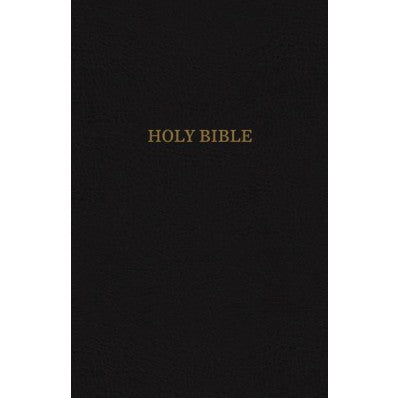 KJV Thinline Reference Bible, Black, Red Letter Ed.