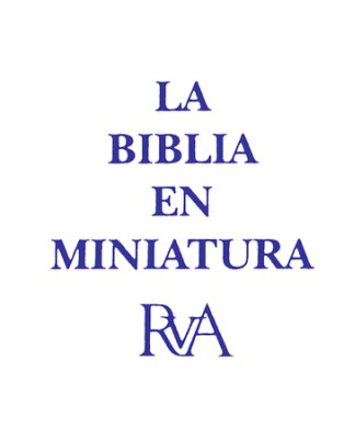 La Biblia En Miniatura (Azul)