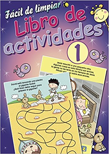 Fácil de limpiar libro de actividades 1