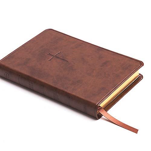 CSB Compact Bible, Brown LeatherTouch, Value Edition