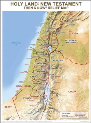 Holy Land New Testament Wall Chart