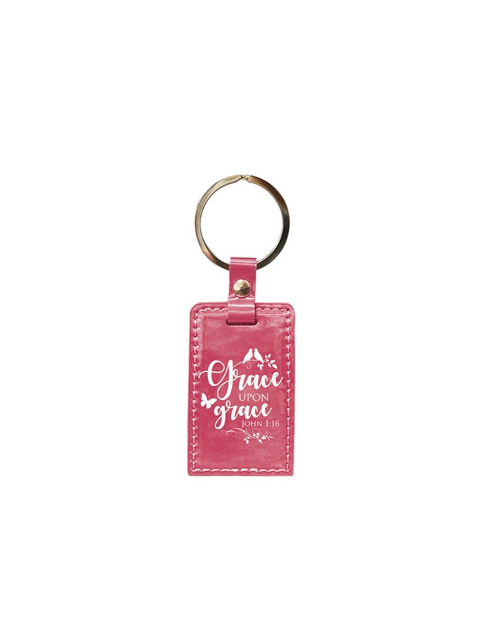 Grace Upon Grace Iridescent Keyring