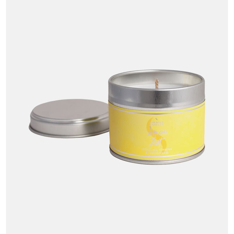 Lemon Zest Scented Candle in a Tin