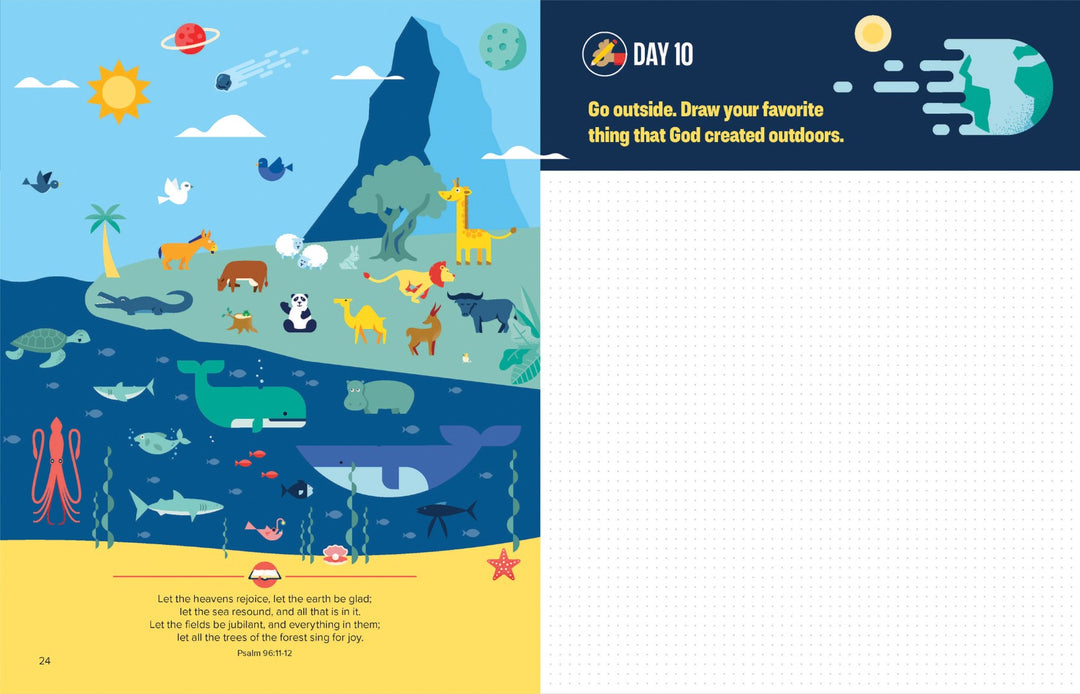 Bible Infographics for Kids Adventure Journal