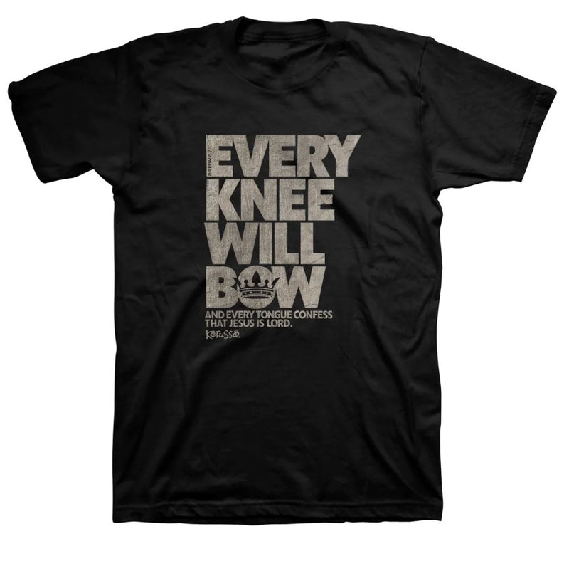 Every Knee Will Bow T-Shirt, Small