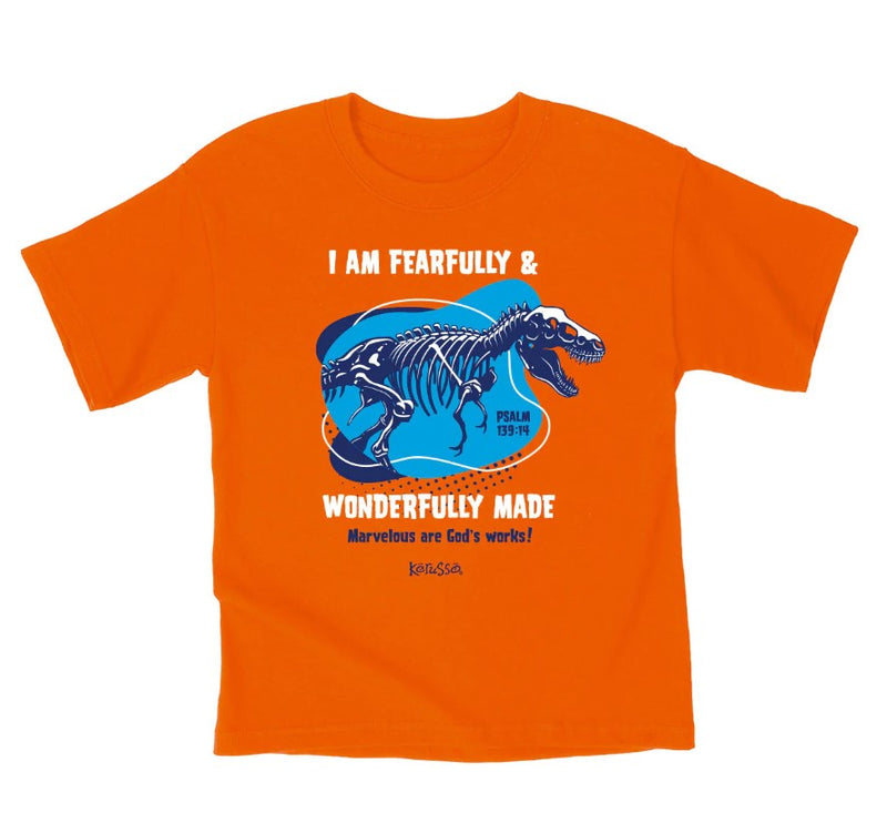 Wonderfully Made Dinosaur Kids T-Shirt, 3T