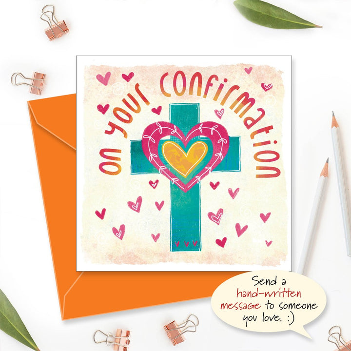 Confirmation Cross Greetings Card