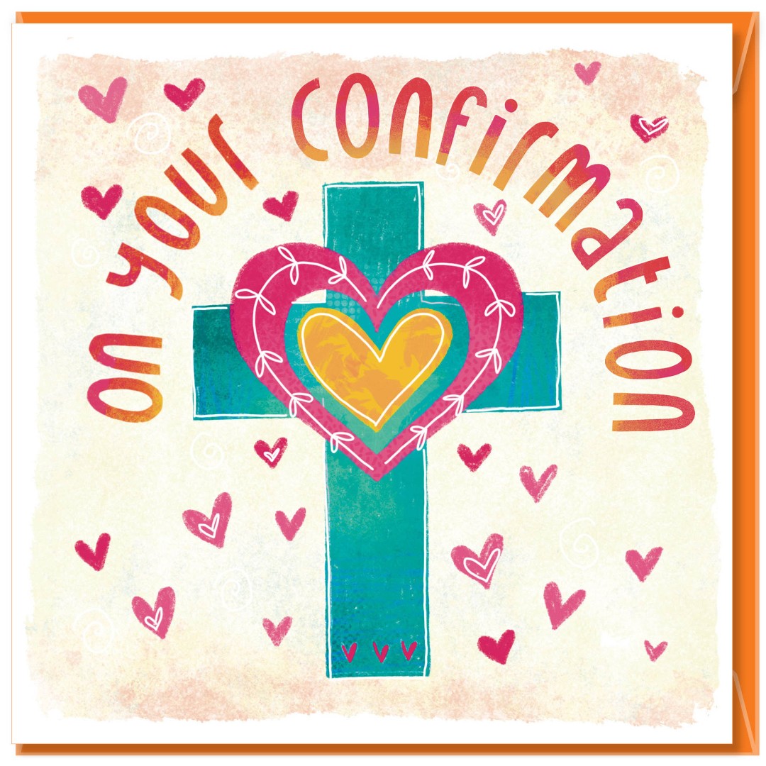 Confirmation Cross Greetings Card