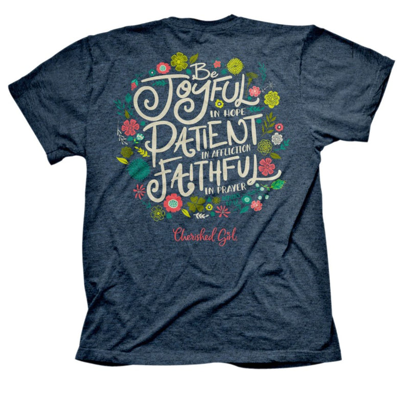 Cherished Girl Joyful T-Shirt, Small