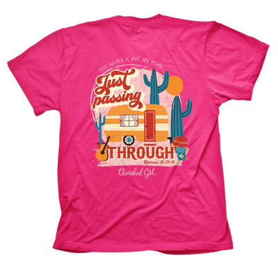 Cherished Girl Just passing Through T-Shirt, Small