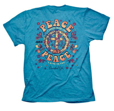 Cherished Girl Peace T-Shirt, Small