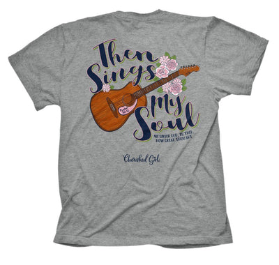 Cherished Girl Sings My Soul T-Shirt, 2XLarge