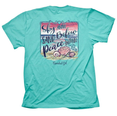 Cherished Girl Peace Within T-Shirt, Medium