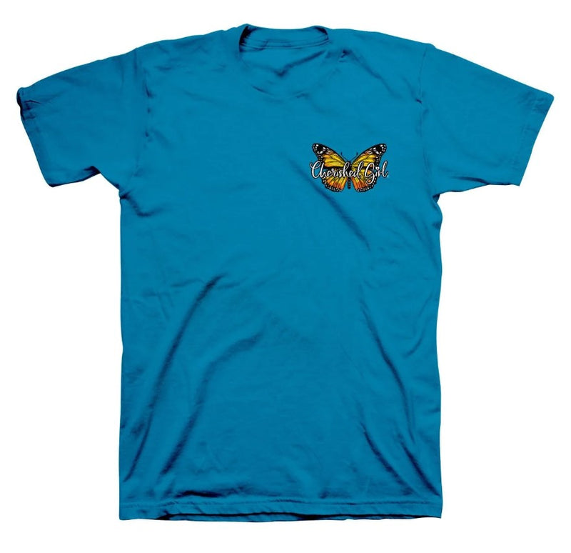 Cherished Girl Transformed Butterfly T-Shirt, Medium