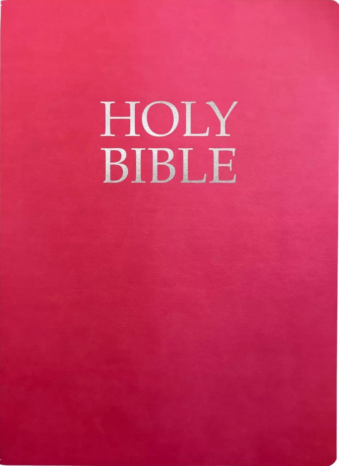 KJVER Holy Bible, Large Print, Berry Ultrasoft