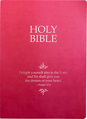 KJVER Holy Bible, Delight Yourself In The Lord Life Verse