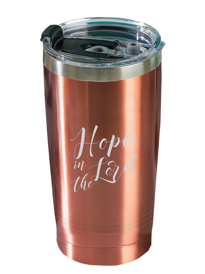 Hope in the Lord Tumbler Mug