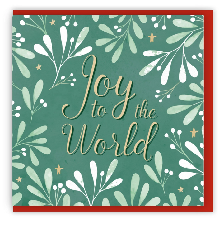 Joy To The World (2023) Christmas Cards - 10 Pack - Cello