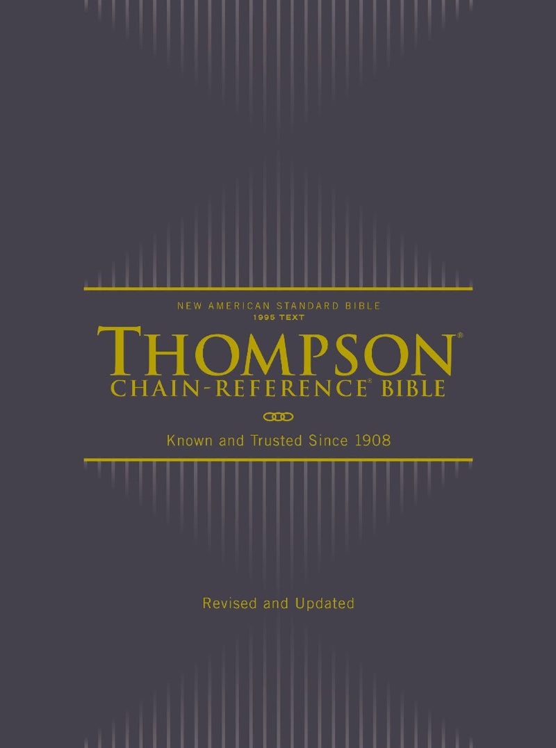 NASB, Thompson Chain-Reference Bible, Hardcover, 1995 Text