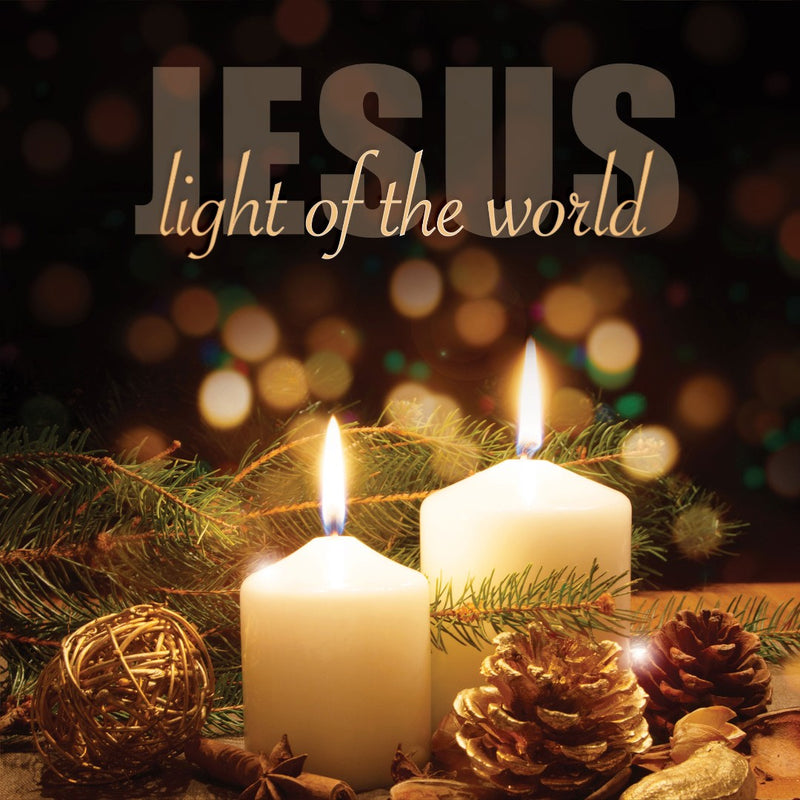 Jesus Light Of The World Luxury Christmas Cards (Pack Of 10)