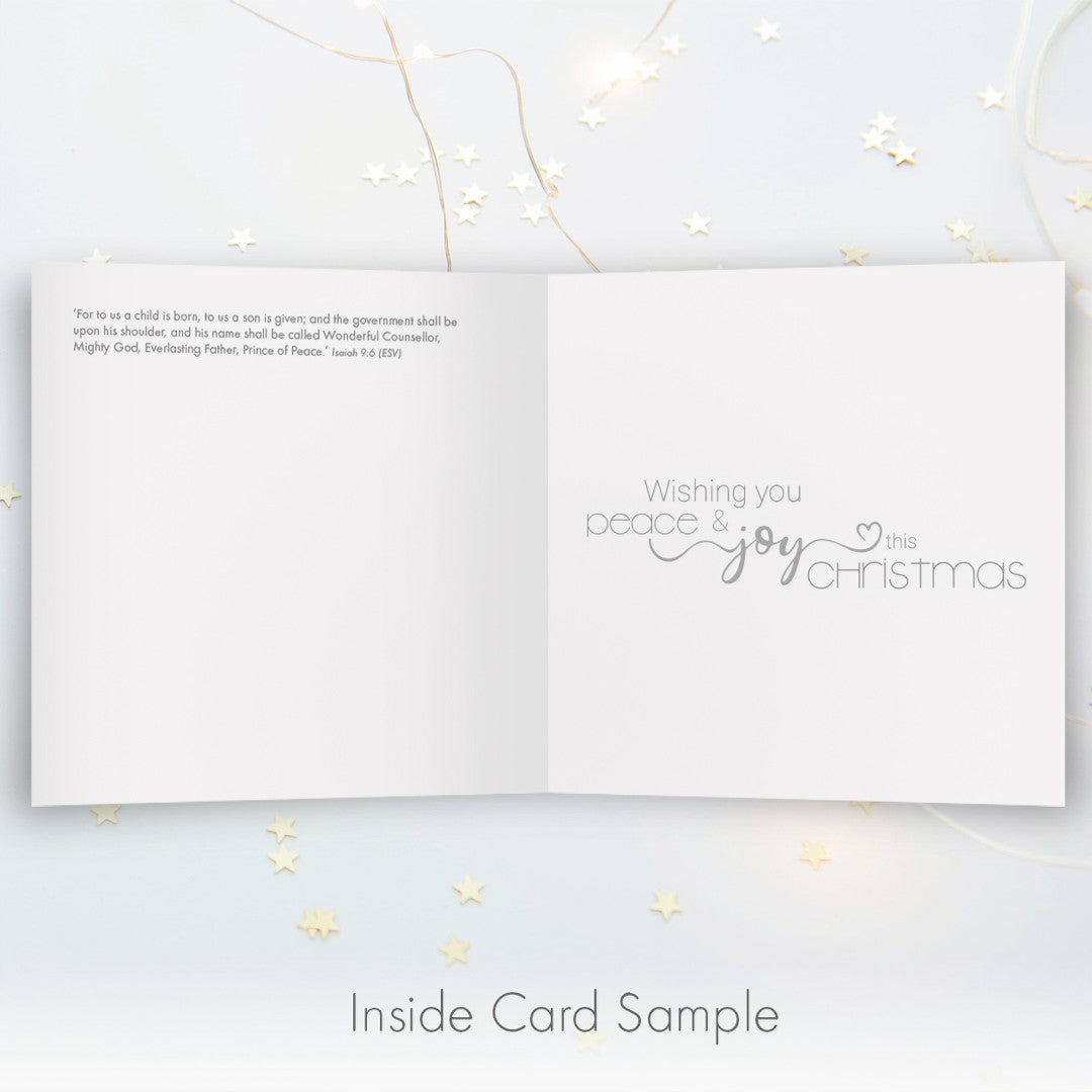 Jesus Christmas Cards (Pack Of 10)