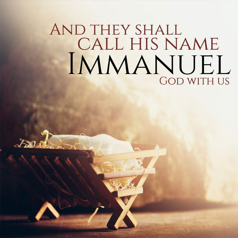 Immanuel Christmas Cards (Pack Of 10)