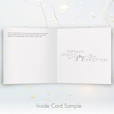 Christmas Joy Christmas Cards (Pack Of 10)