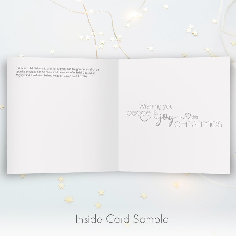 Christmas Joy Christmas Cards (Pack Of 10)