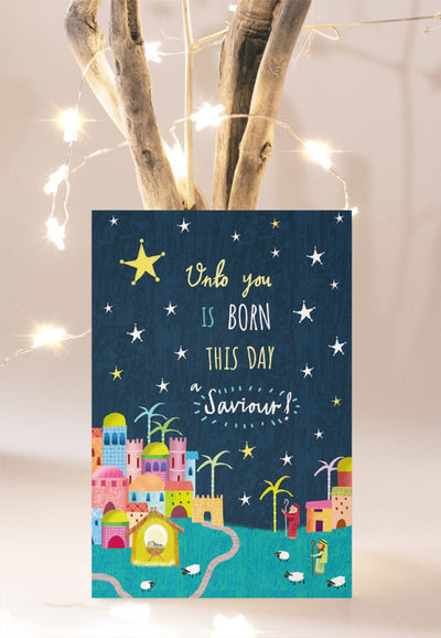 Compassion Charity Christmas Cards: A Saviour Is Born (10pk)