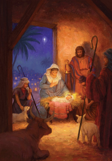 Compassion Charity Christmas Cards: Around The Manger (10pk)