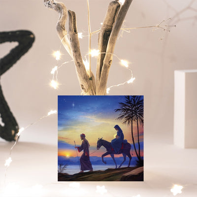 Compassion Charity Christmas Cards: Flight/Egypt (Pack Of 10