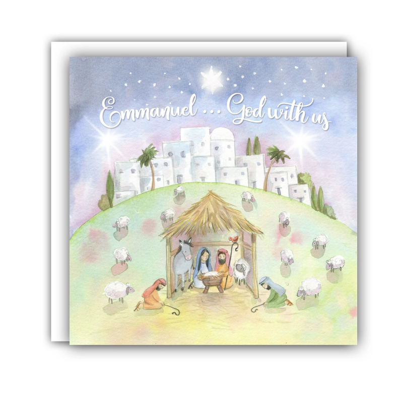 Emmanuel…God With Us Christmas Cards (Pack of 5)