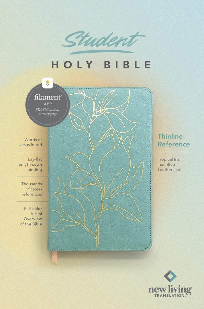 NLT Student Bible, Thinline Reference, Filament-Enabled