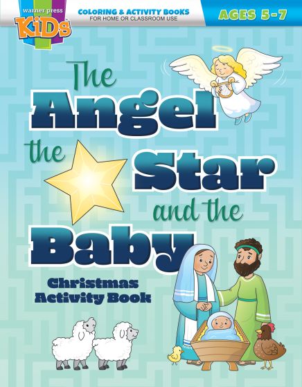 The Angel Star, And The Baby  Coloring Book