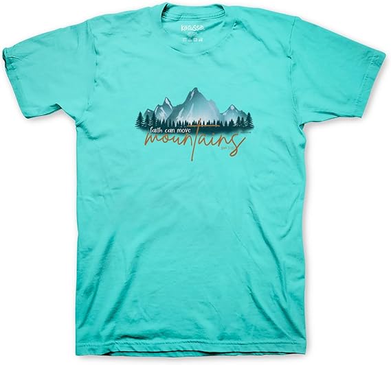 Airbrushed Mountains T-Shirt Small