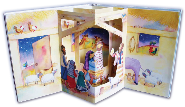 The Christmas Baby Nativity Pop Up & Advent Calendar