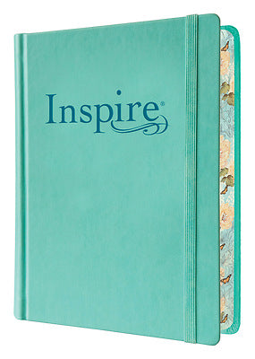 NLT Inspire Bible, Aquamarine, Filament Enabled