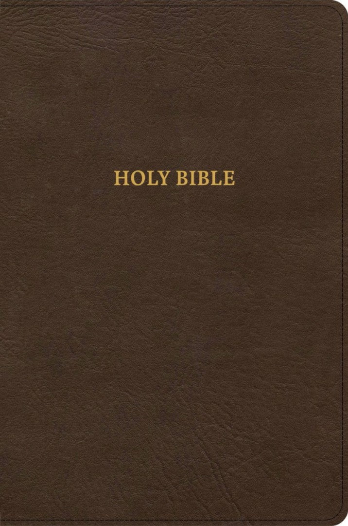 CSB Grace Bible, Brown Leathertouch