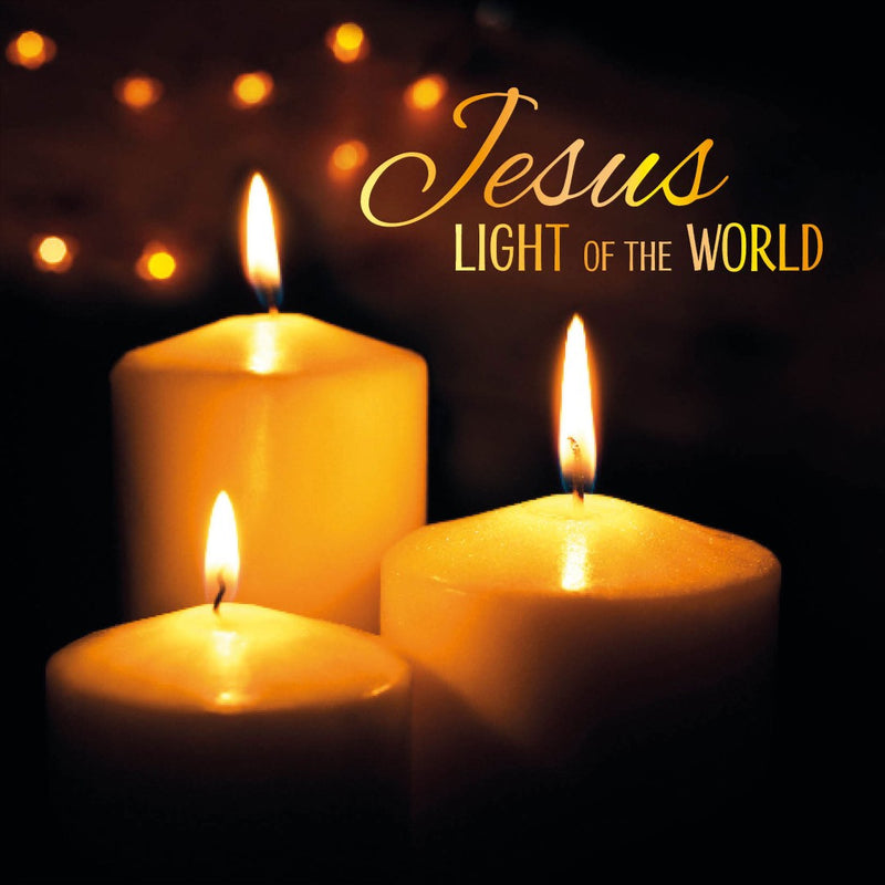 Jesus Light Of The World Christmas Cards - Pack Of 10