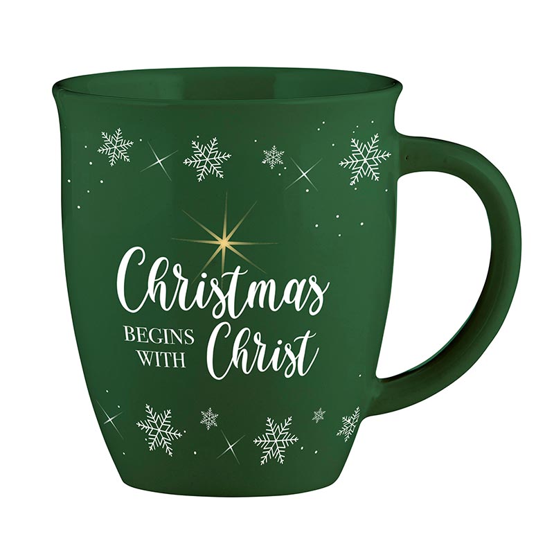 Mug - Christmas Begins With Christ