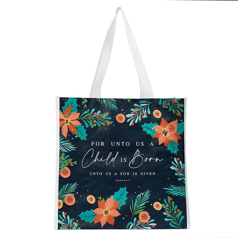 For Unto Us A Child Is Born Eco-Friendly Tote Bag