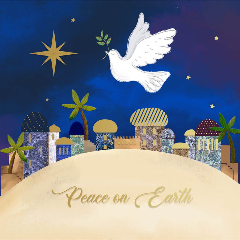 Tearfund - Peace On Earth Dove - Pack Of 10