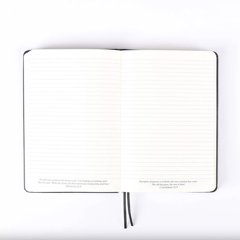 Wineskin Journal Black Hardcover