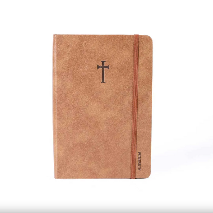 Wineskin Journal Tan Hardcover